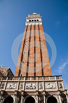 Bell tower, Venice, Italy
