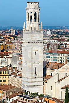 Bell Tower of Verona Cathedral - Italy