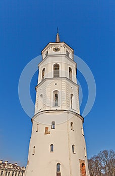 Bell tower (XVIII c.) of St. Stanislov Cathedral. Vilnius