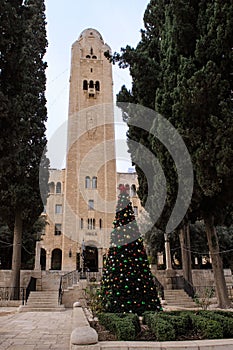 The Bell Tower at the YMCA in Jerusalem, Israel