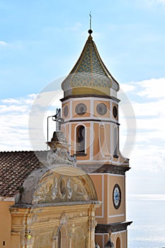 bell towers of the Amalfi coast