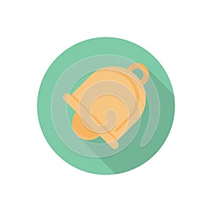 Bell vector flat colour icon