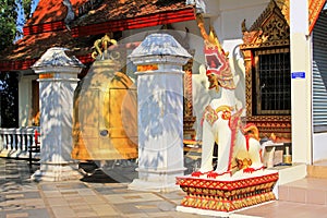 Bell In Wat Phra That Doi Suthep, Chiang Mai, Thailand