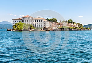 Bella Island or Isola Bella on Maggiore lake, Stresa, Italy