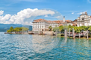 Bella Island or Isola Bella on Maggiore lake, Stresa, Italy