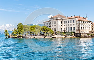 Bella Island or Isola Bella on Maggiore lake, Stresa, Italy