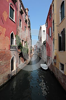 Bella Italia series. Venice street. Italy. photo