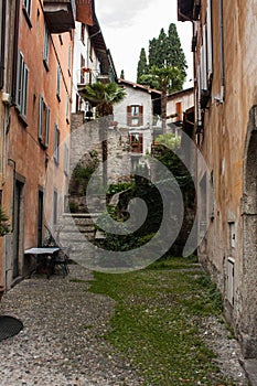 Bellagio city on Lake Como, Italy. Lombardy region. Italian street, european arhitecture. photo