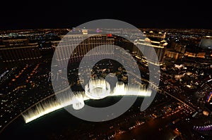 Bellagio Hotel and Casino, Bellagio, Westgate Las Vegas Resort & Casino, night, reflection, city, cityscape