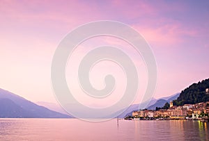 Bellagio on Lake Como in Italy