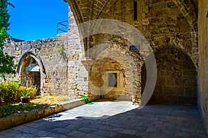 Bellapais abbey at Beylerbeyi village in Northern Cyprus