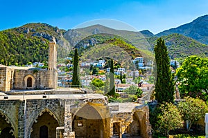 Bellapais abbey at Beylerbeyi village in Northern Cyprus