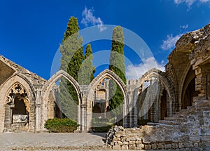 Bellapais Abbey monastery - Kyrenia Girne Northern Cyprus