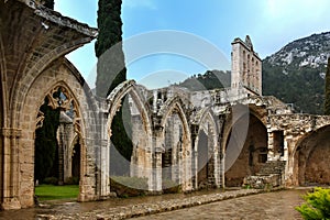 Bellapais Abbey Monastery near Kyrenia, Northern Cyprus