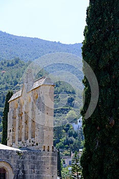 Bellapais Abbey near Kyrenia, Cyprus