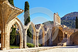 Bellapais Abbey near Kyrenia, Northern Cyprus photo