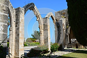 Bellapais Abbey in Northern Cyprus