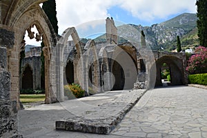 Bellapais Abbey in Northern Cyprus