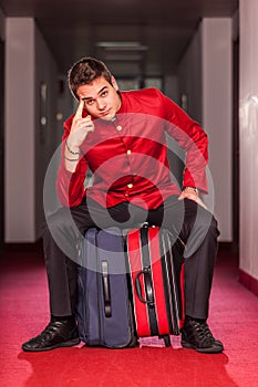 Bellboy with Luggages