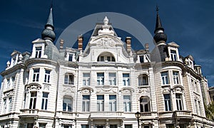 Belle Epoque-wijk in the city of Antwerp, Belgium photo