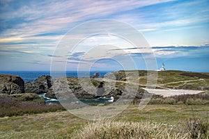 Belle-Ile in Brittany, the lighthouse