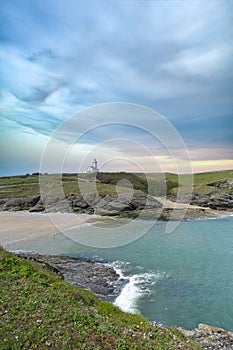 Belle-Ile in Brittany, the lighthouse