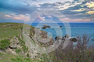 Belle-Ile in Brittany, seascape