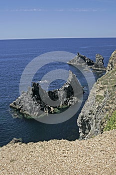 Belle-Ile, Les aiguilles de Port Coton photo