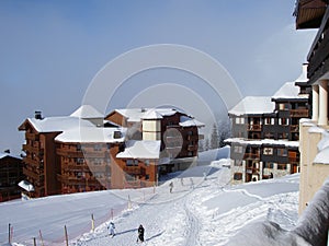 Belle Plagne ski resort photo