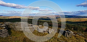 Bellever Tor Dartmoor National Park Devon