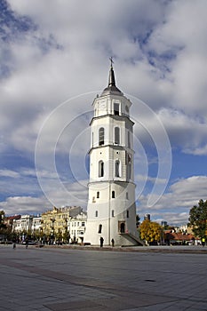 Bellfre tower of cathedral of Vilnius