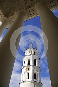 Bellfre tower of cathedral of Vilnius