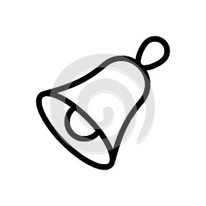 Bell thin line icon