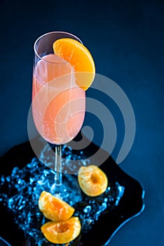 Bellini cocktail