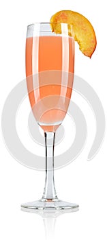 Bellini cocktail