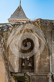 Bells in the Coptic Orthodox Church in Jerusalem