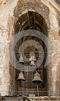 Bells in the Coptic Orthodox Church in Jerusalem