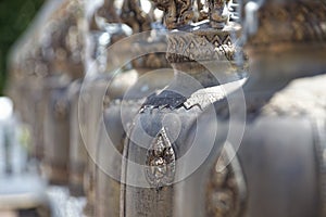 Bells at the Hat Yai Municipal Park temple photo
