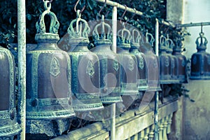 Bells Khao Takiab Temple in Hua Hin Thailand
