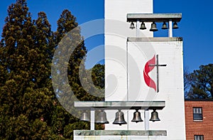Bells on Methodist Church photo