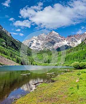 The Bells over Maroon Lake