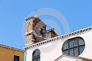 Bells of Santa Maria Zobenigo church in Venice