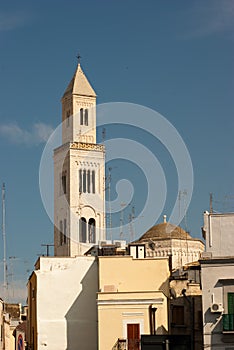 Belltower in Bari photo