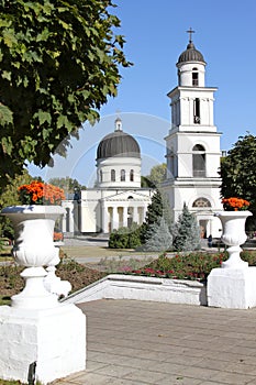 Chisinau Belltower and cathedral photo