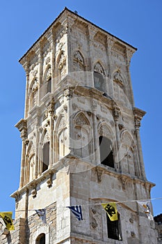 Belltower of the church of Saint Lazarus in Larnaka, Cyprus