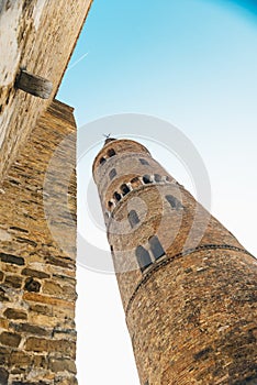 Belltower Duomo Santo Stefano in Caorle Italy