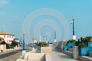 Belltower Duomo Santo Stefano in Caorle Italy