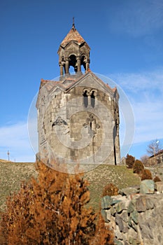 The belltower in Haghpat Monastery, Armenia