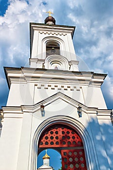 Belltower of a monastery of Sacred Efrosinya. Polotsk.