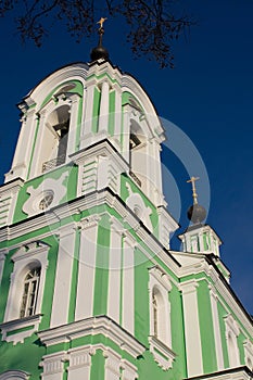 Belltower of Troitse-Tikhvinskaya church, Dmitrov